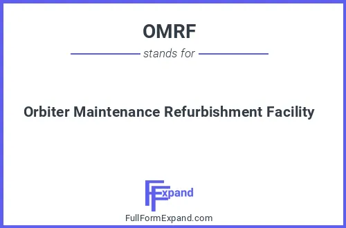 Full form of OMRF