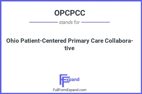Full form of OPCPCC