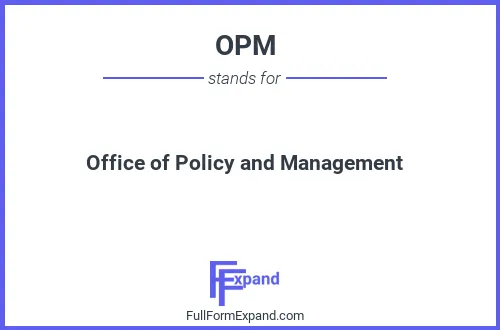 Full form of OPM