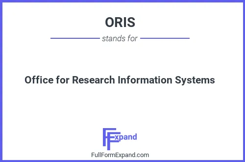 Full form of ORIS