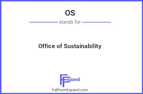 Full form of OS