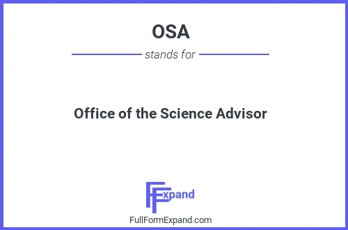 Full form of OSA