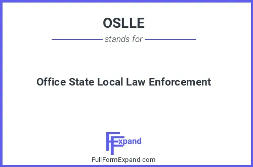 Full form of OSLLE