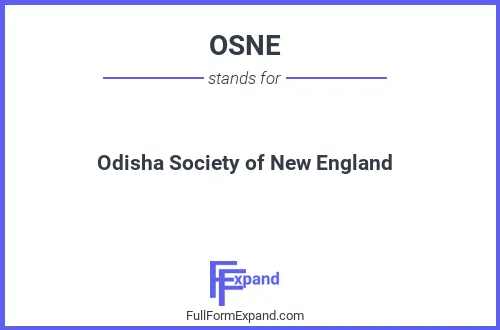 Full form of OSNE