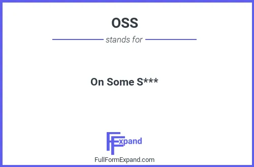 Full form of OSS