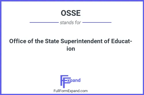 Full form of OSSE