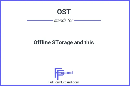 Full form of OST