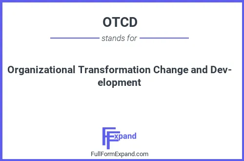 Full form of OTCD
