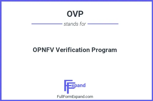 Full form of OVP