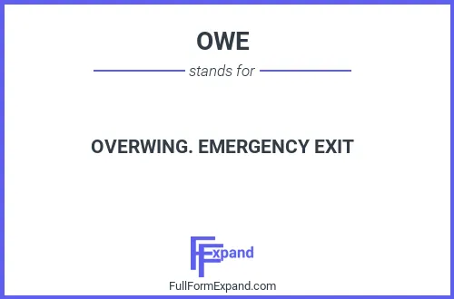 Full form of OWE