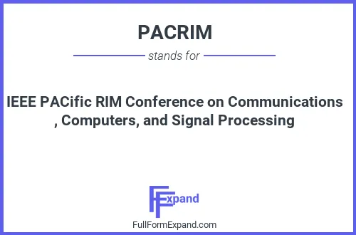 Full form of PACRIM