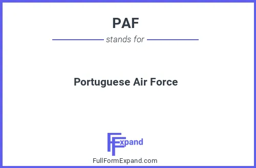 Full form of PAF