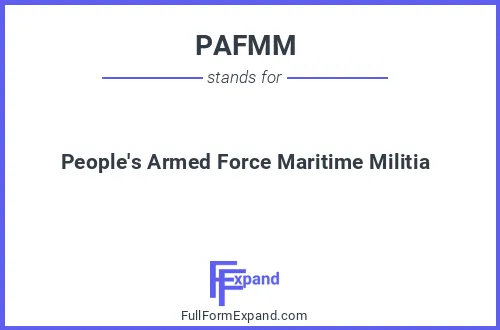 Full form of PAFMM
