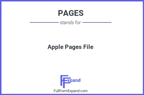 Full form of PAGES