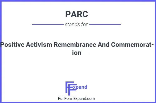 Full form of PARC