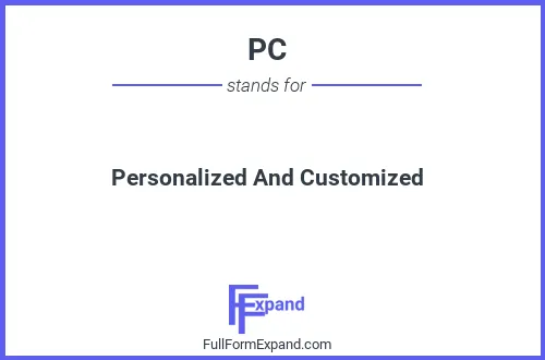 Full form of PC