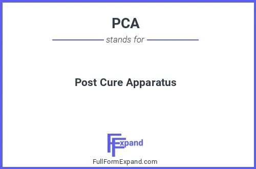 Full form of PCA