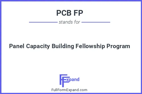 Full form of PCB FP