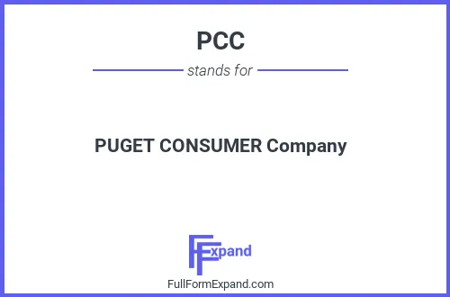 Full form of PCC