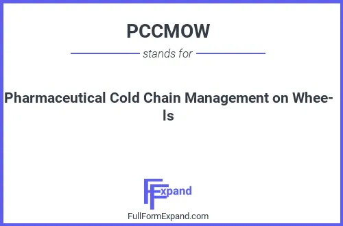 Full form of PCCMOW