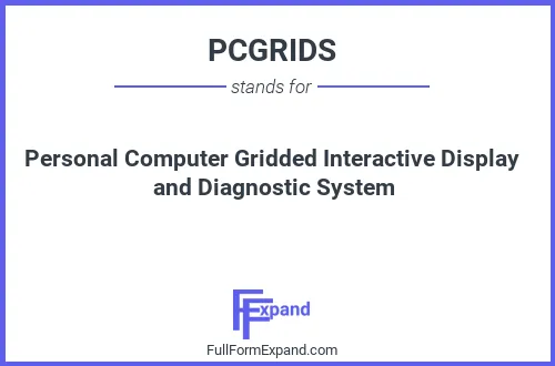 Full form of PCGRIDS