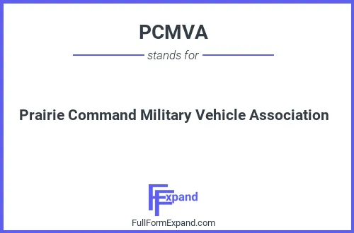 Full form of PCMVA