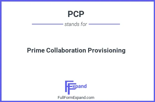 Full form of PCP