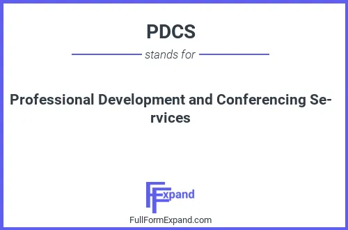 Full form of PDCS