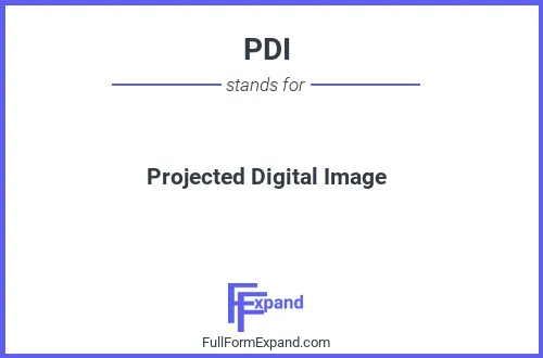 Full form of PDI