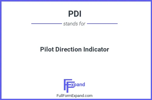 Full form of PDI