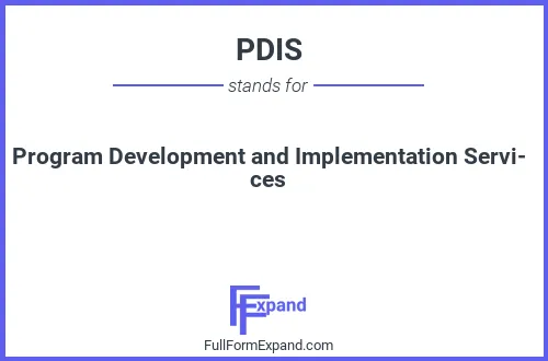Full form of PDIS