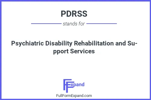 Full form of PDRSS