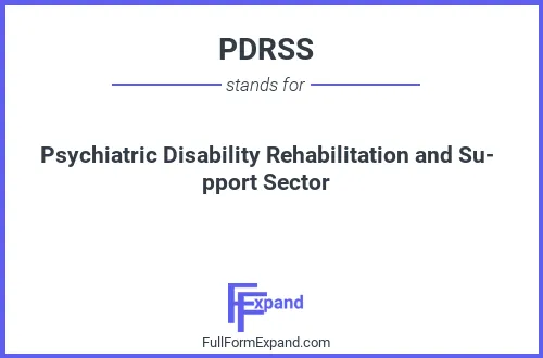 Full form of PDRSS