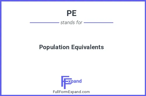 Full form of PE
