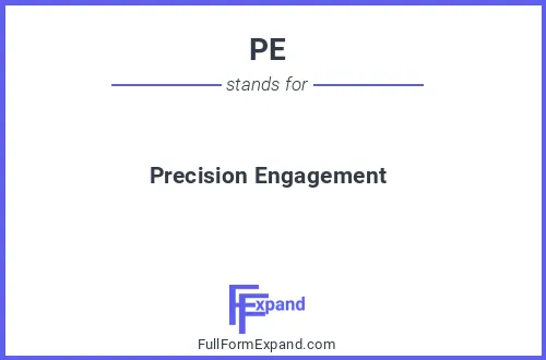 Full form of PE