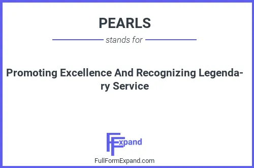 Full form of PEARLS