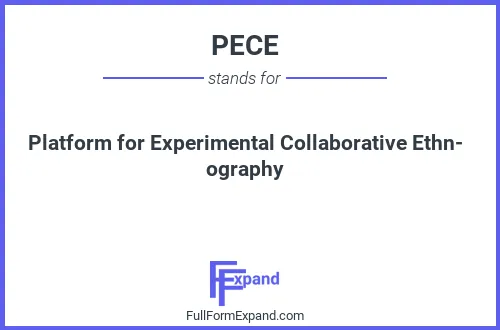 Full form of PECE
