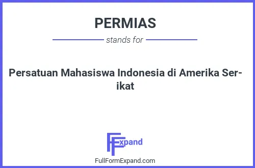 Full form of PERMIAS