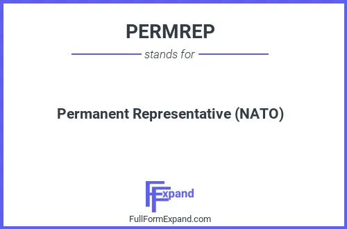 Full form of PERMREP