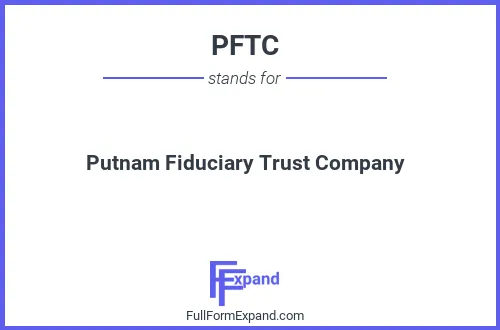 Full form of PFTC