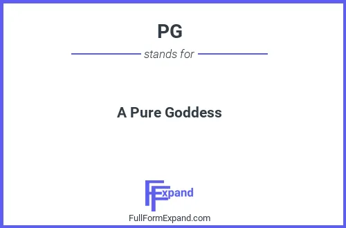 Full form of PG