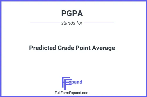 Full form of PGPA