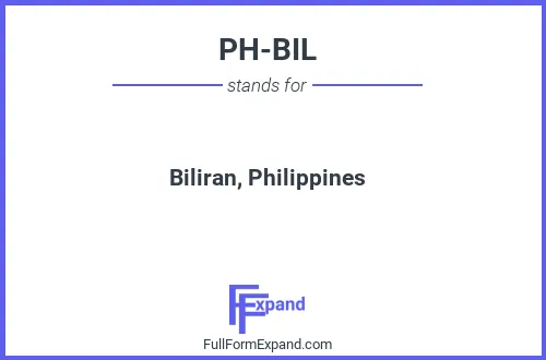 Full form of PH-BIL