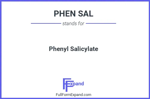 Full form of PHEN SAL