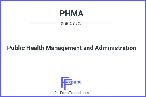 Full form of PHMA