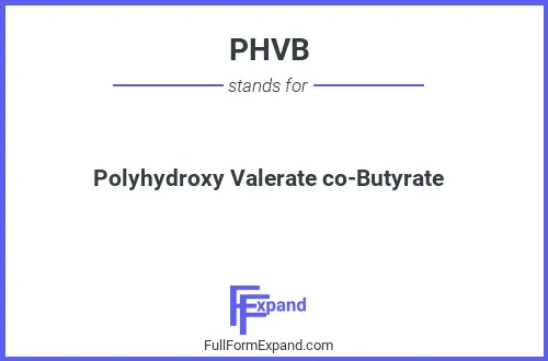 Full form of PHVB