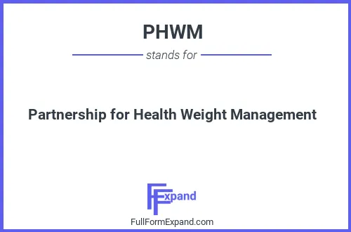 Full form of PHWM