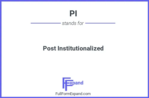 Full form of PI