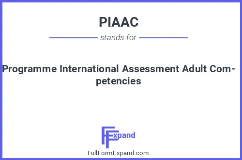 Full form of PIAAC