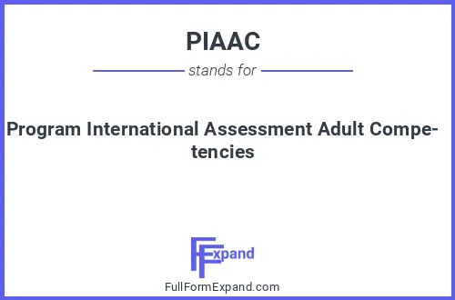 Full form of PIAAC